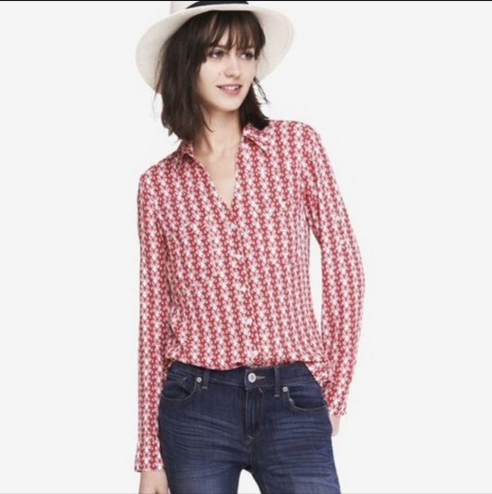 Express Butterfly portofino shirt